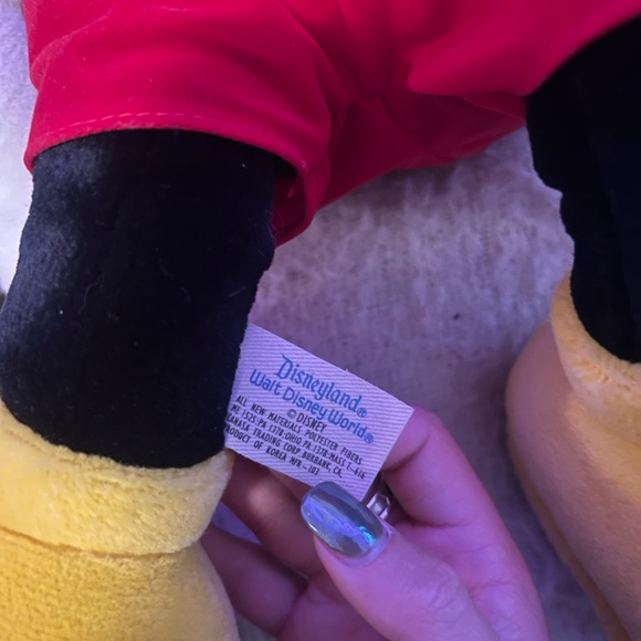 Vintage Micky Mouse Disney Stuffed Animal - Picture 3 of 4